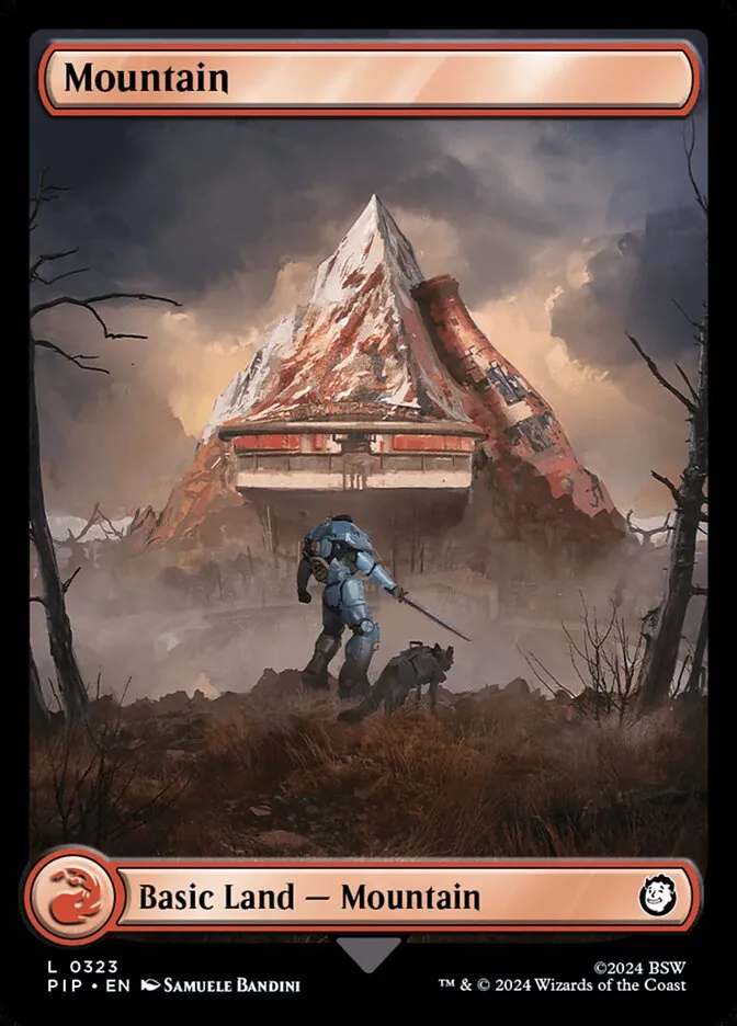 2024 Fallout Mountain common #323 common card image