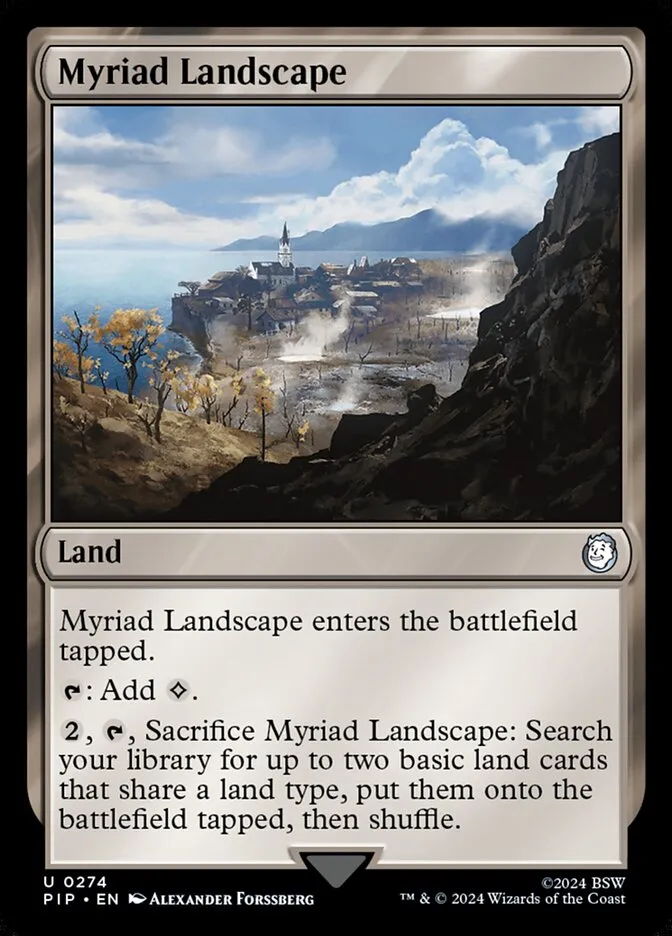 2024 Fallout Myriad Landscape uncommon #274 uncommon card image