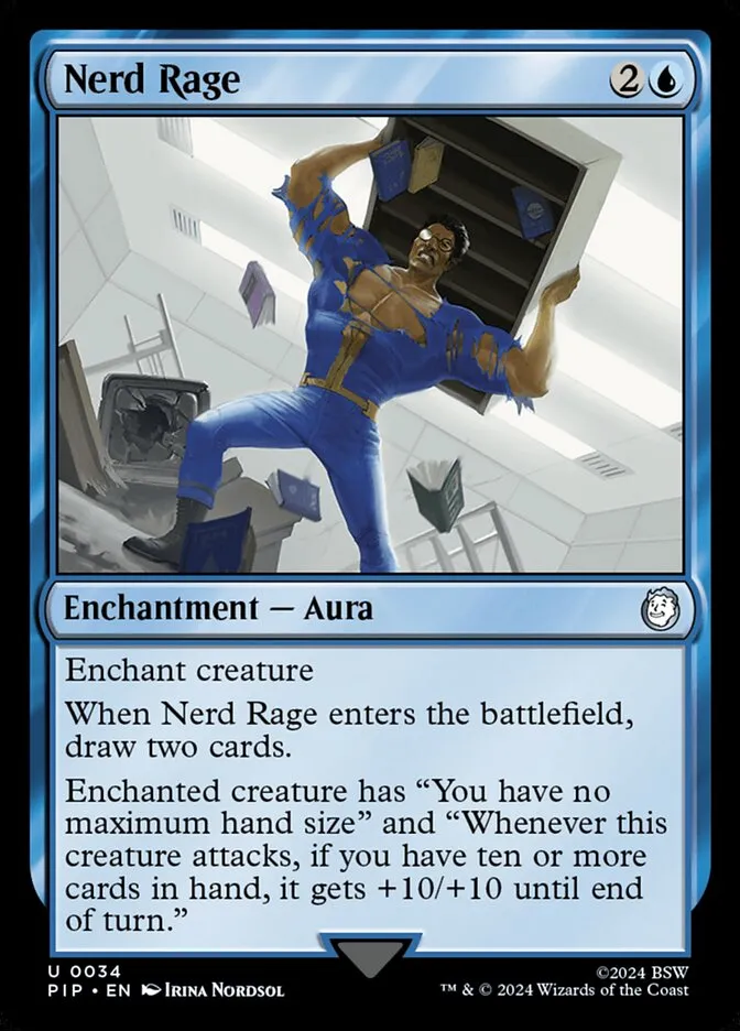 2024 Fallout Nerd Rage uncommon #34 uncommon card image