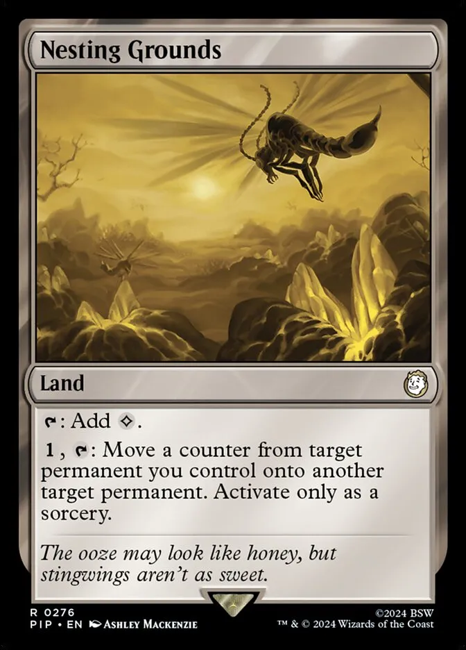 2024 Fallout Nesting Grounds rare #276 rare card image