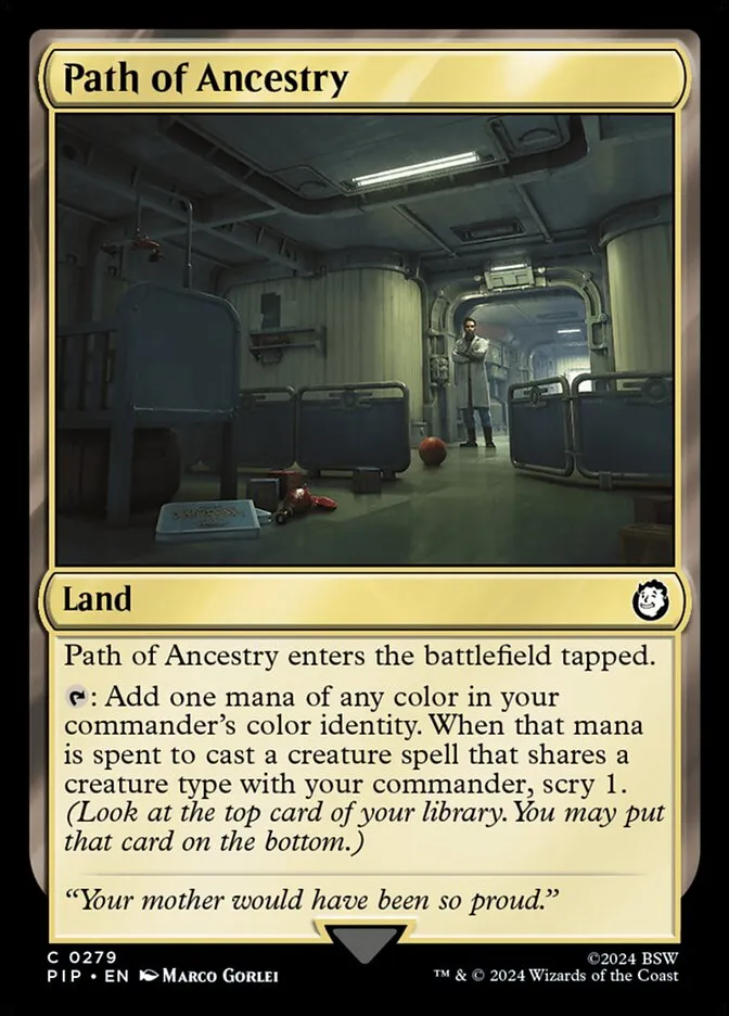 2024 Fallout Path of Ancestry #279 common card image