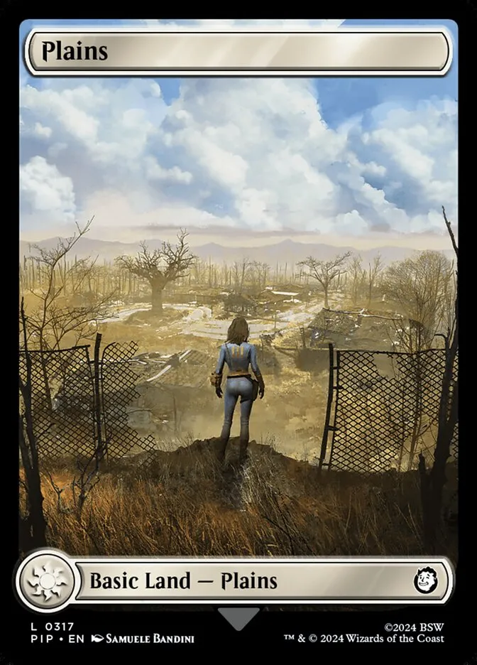 2024 Fallout Plains common #317 common card image