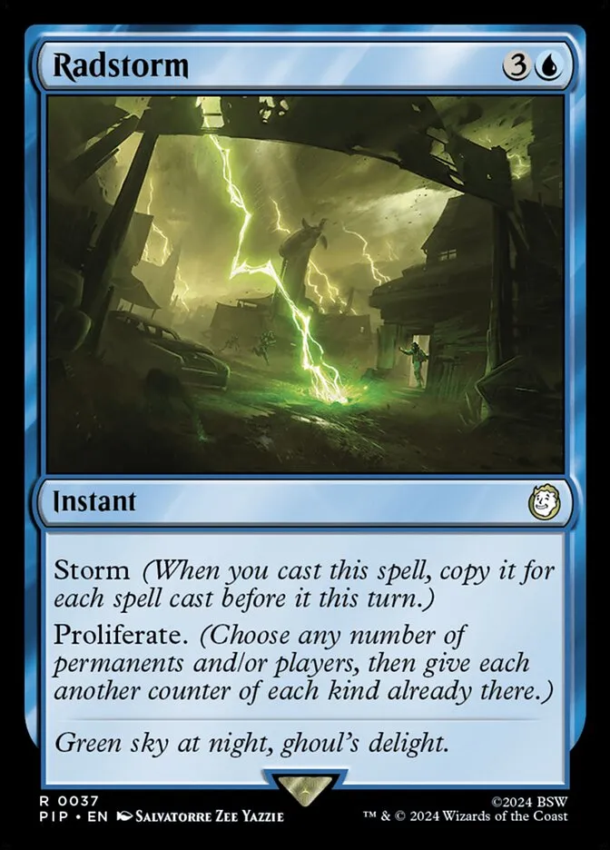 2024 Fallout Radstorm rare #37 rare card image