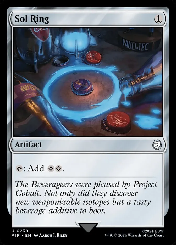 2024 Fallout Sol Ring uncommon #239 uncommon card image