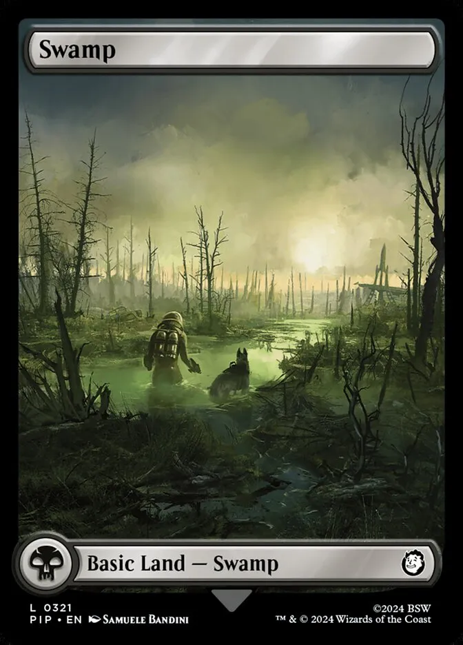 2024 Fallout Swamp [Foil] common #321 common card image