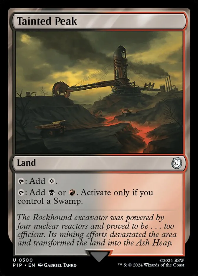 2024 Fallout Tainted Peak uncommon #300 uncommon card image
