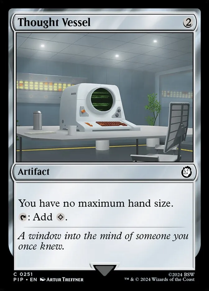 2024 Fallout Thought Vessel common #251 common card image