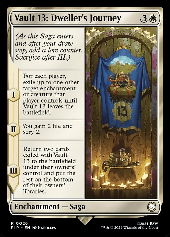 2024 Fallout Vault 13: Dweller's Journey [Foil] rare #26 rare card image