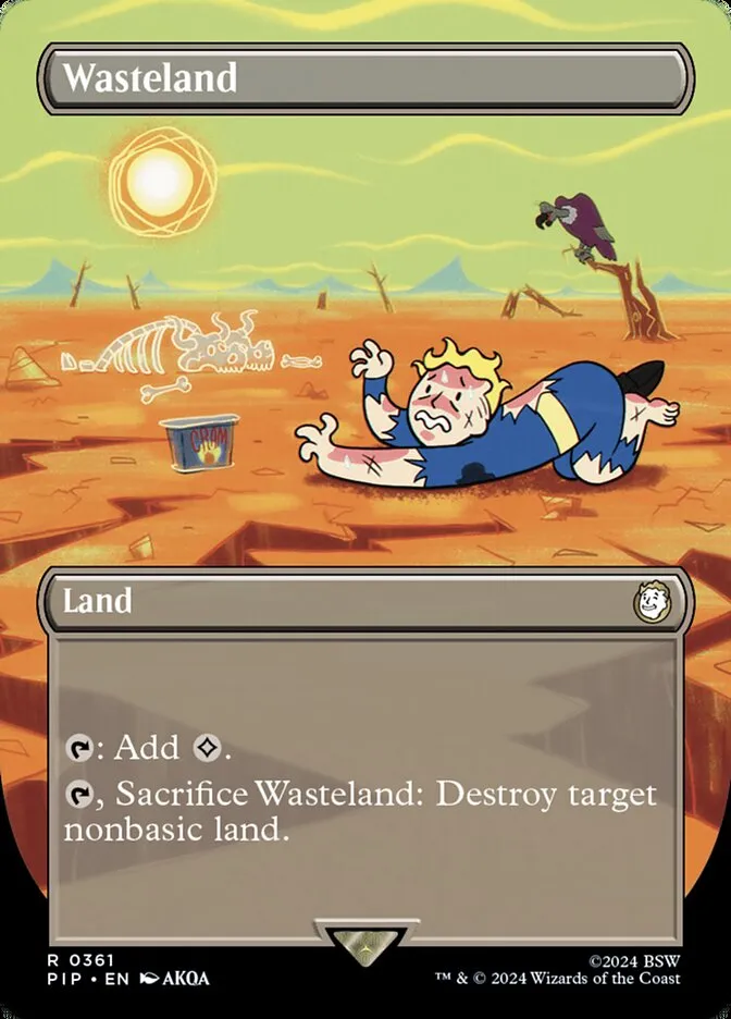2024 Fallout Wasteland rare #361 rare card image