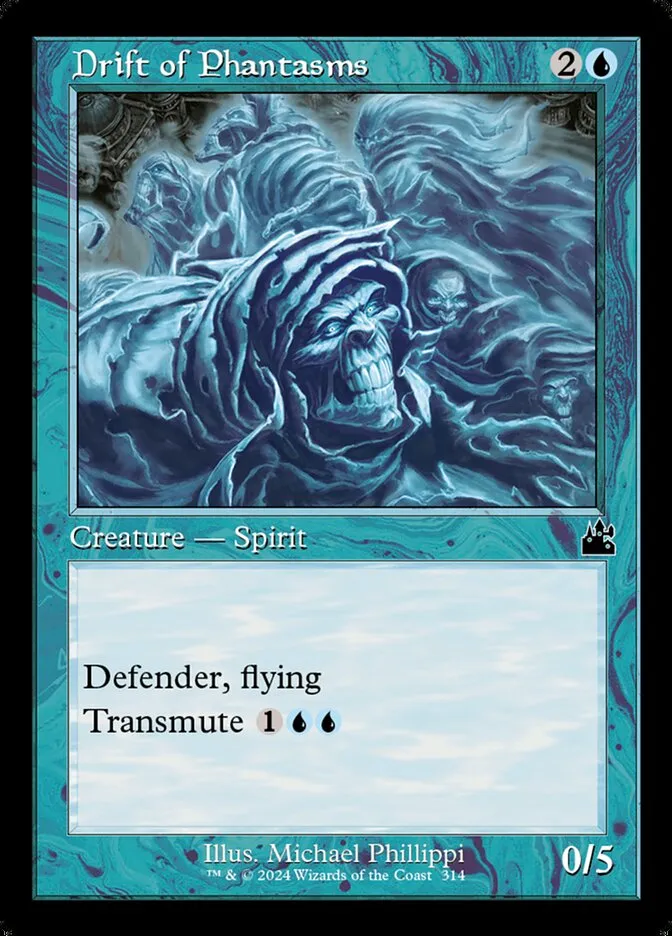 2024 Ravnica Remastered Drift of Phantasms [Retro Frame] common #314 common card image