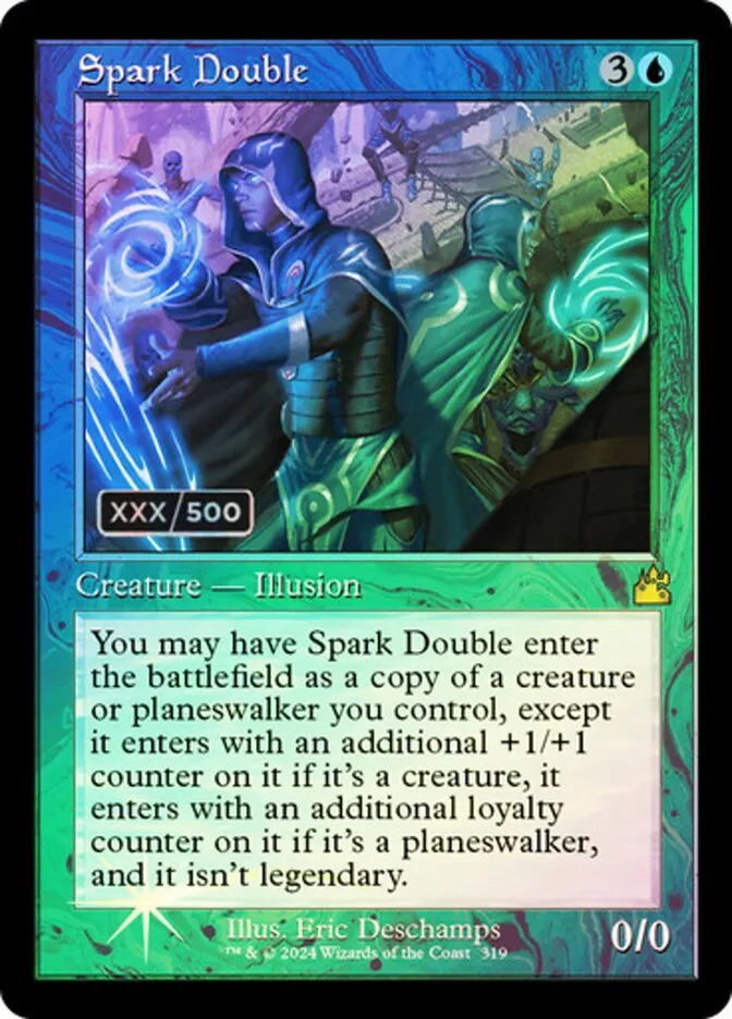 2024 Ravnica Remastered Spark Double #319z rare card image
