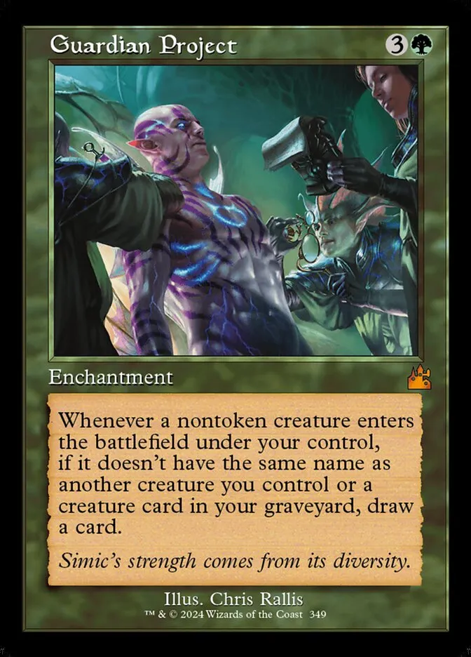 2024 Ravnica Remastered Guardian Project [Serialized] mythic #349 mythic card image