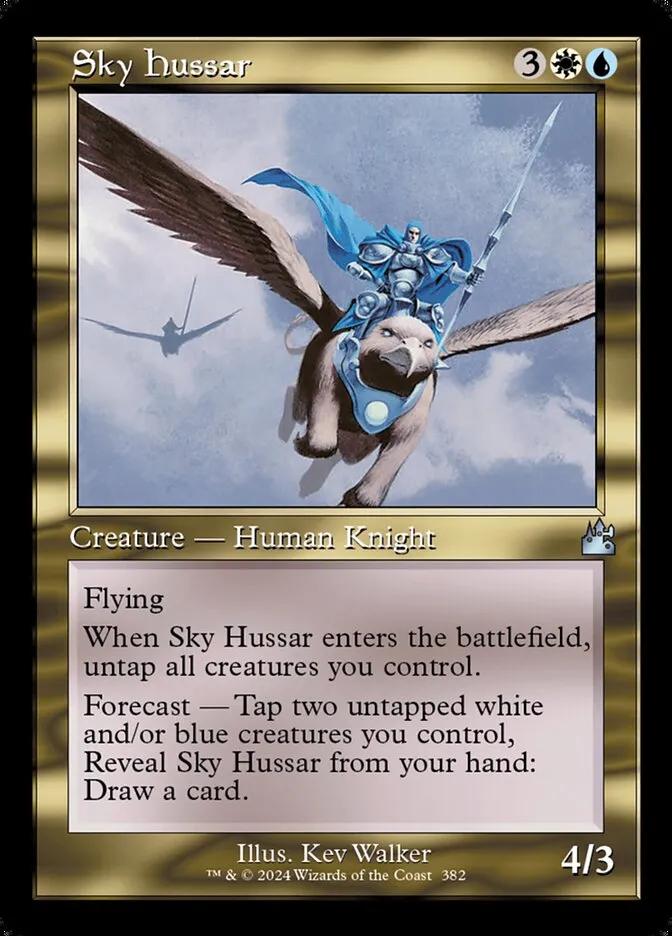2024 Ravnica Remastered Sky Hussar #382 uncommon card image