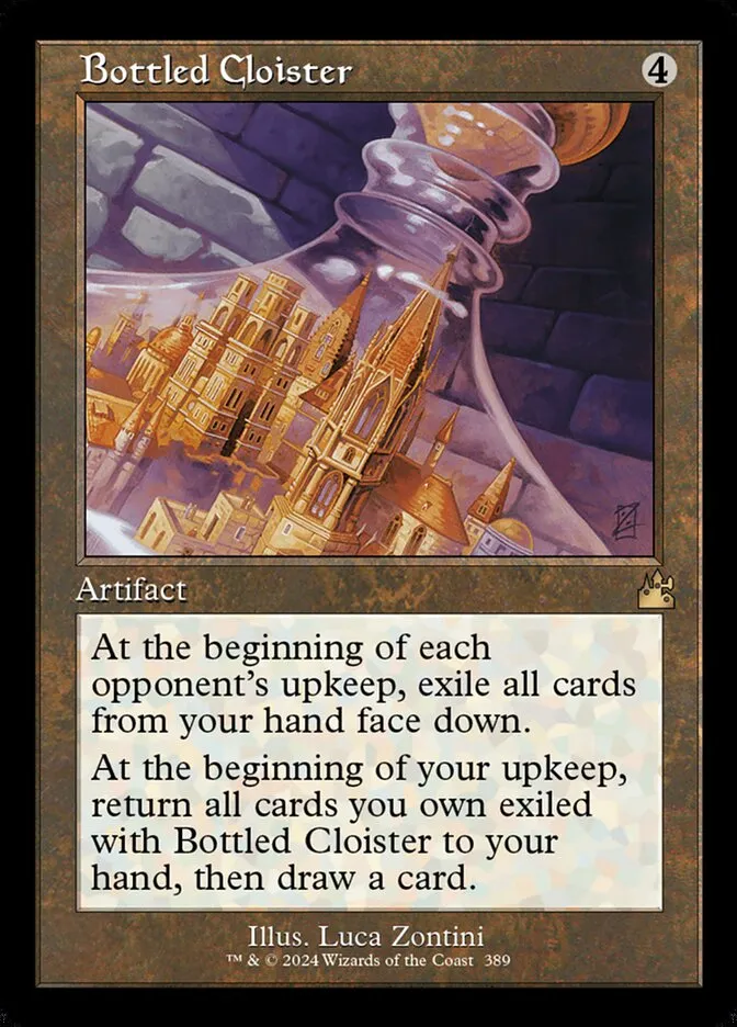 2024 Ravnica Remastered Bottled Cloister [Serialized] rare #389 rare card image