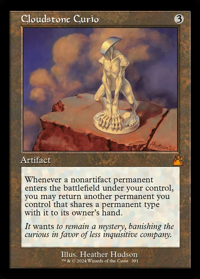 2024 Ravnica Remastered Cloudstone Curio [Serialized] mythic #391 mythic card image