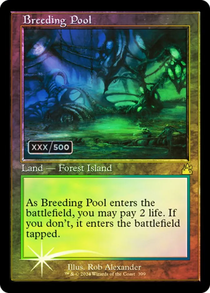2024 Ravnica Remastered Breeding Pool #399z rare card image
