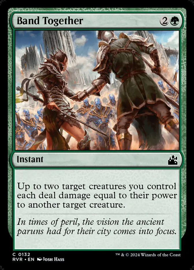 2024 Ravnica Remastered Band Together #132 common card image