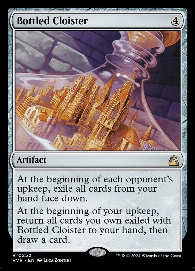 2024 Ravnica Remastered Bottled Cloister #252 rare card image