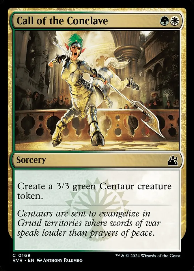2024 Ravnica Remastered Call of the Conclave #169 common card image