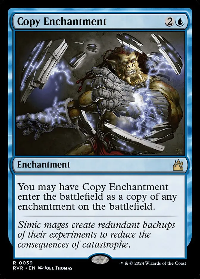 2024 Ravnica Remastered Copy Enchantment rare #39 rare card image