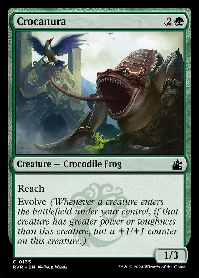 2024 Ravnica Remastered Crocanura #135 common card image