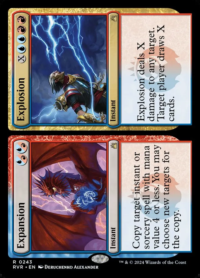 2024 Ravnica Remastered Expansion // Explosion #243 rare card image