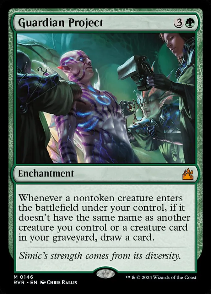 2024 Ravnica Remastered Guardian Project mythic #146 mythic card image
