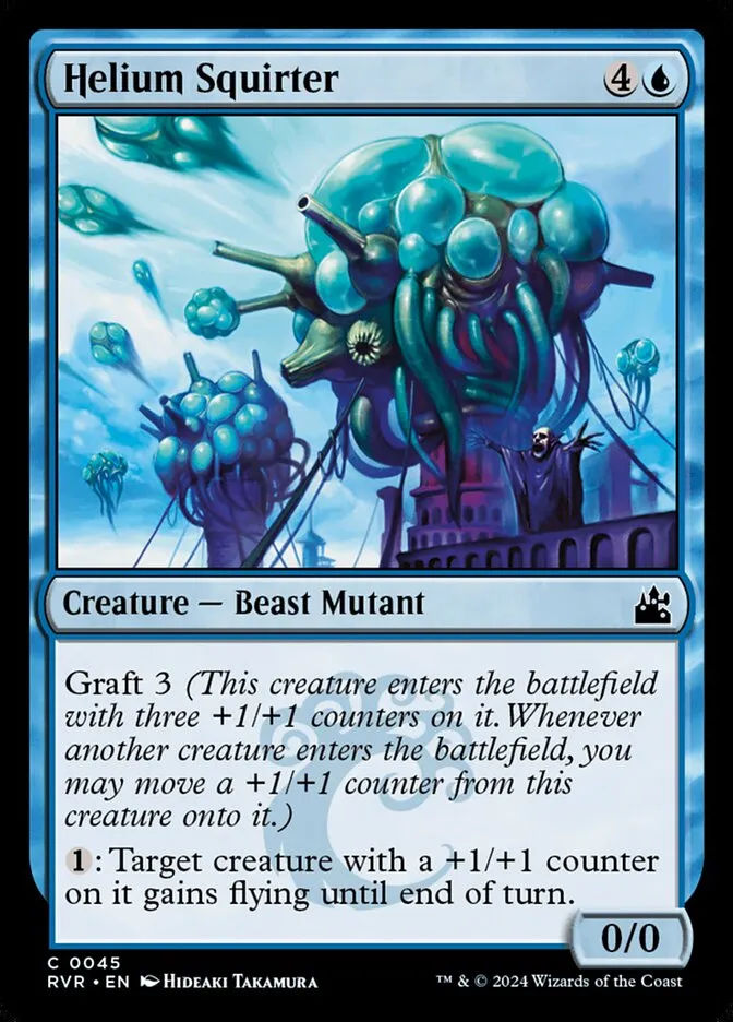 2024 Ravnica Remastered Helium Squirter common #45 common card image