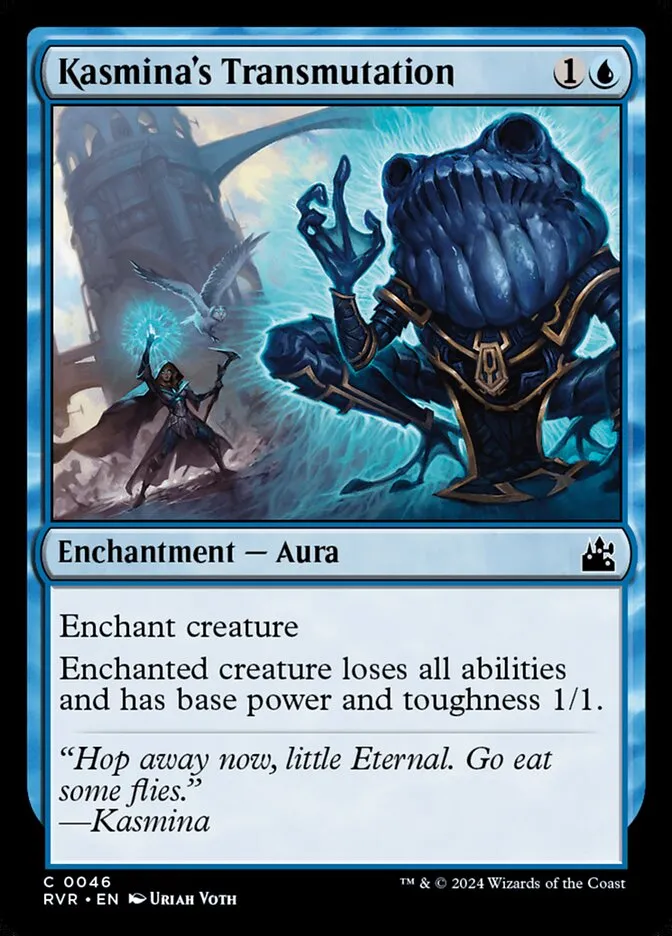 2024 Ravnica Remastered Kasmina's Transmutation common #46 common card image