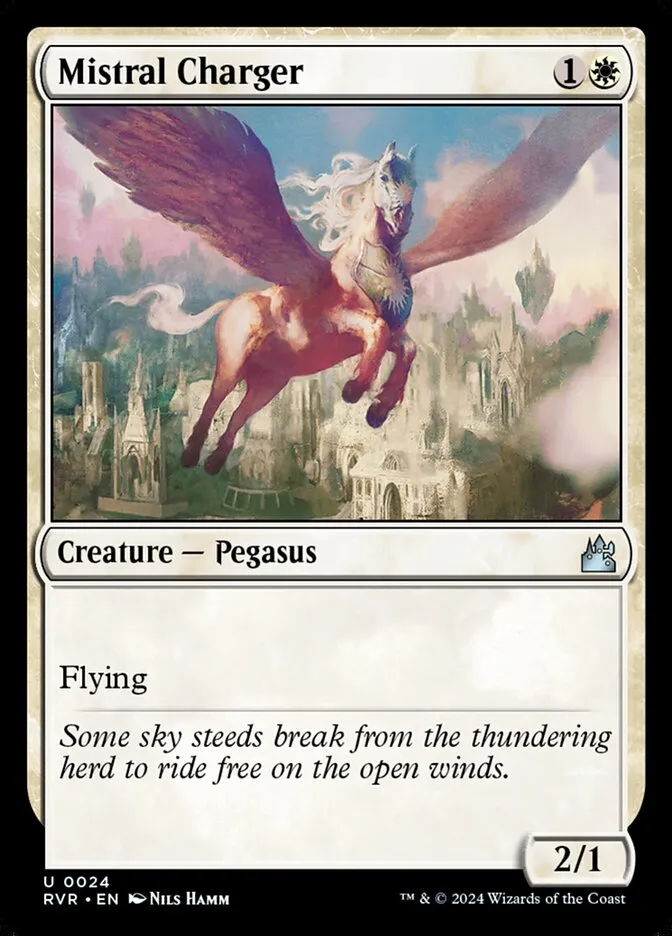 2024 Ravnica Remastered Mistral Charger uncommon #24 uncommon card image