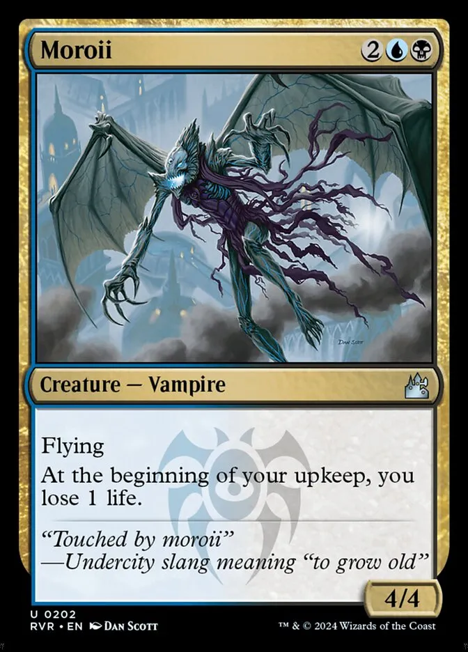 2024 Ravnica Remastered Moroii #202 uncommon card image