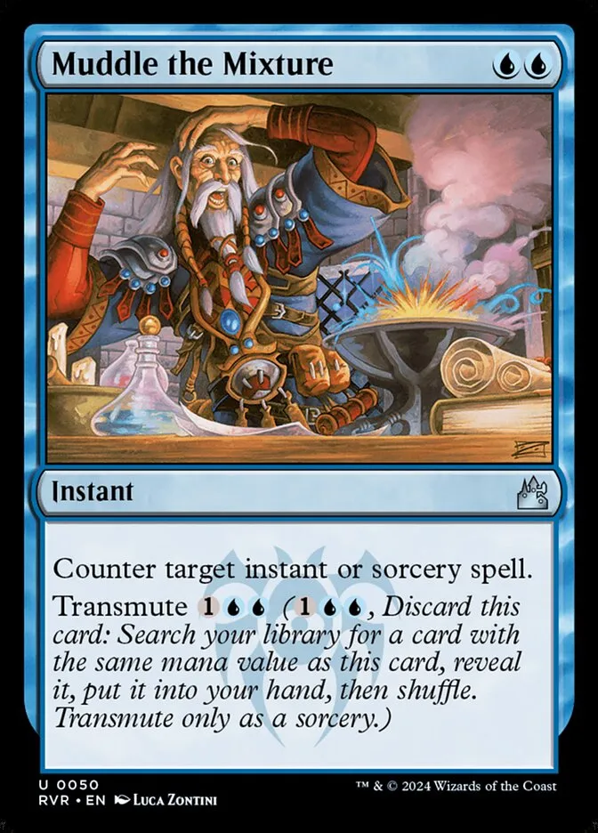 2024 Ravnica Remastered Muddle the Mixture uncommon #50 uncommon card image