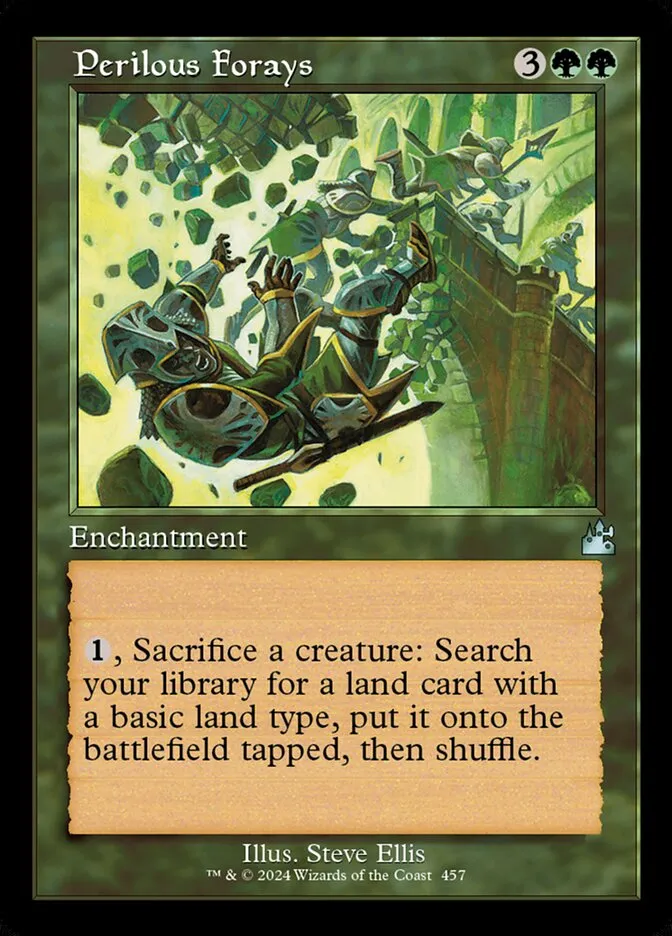 2024 Ravnica Remastered Perilous Forays #457 uncommon card image