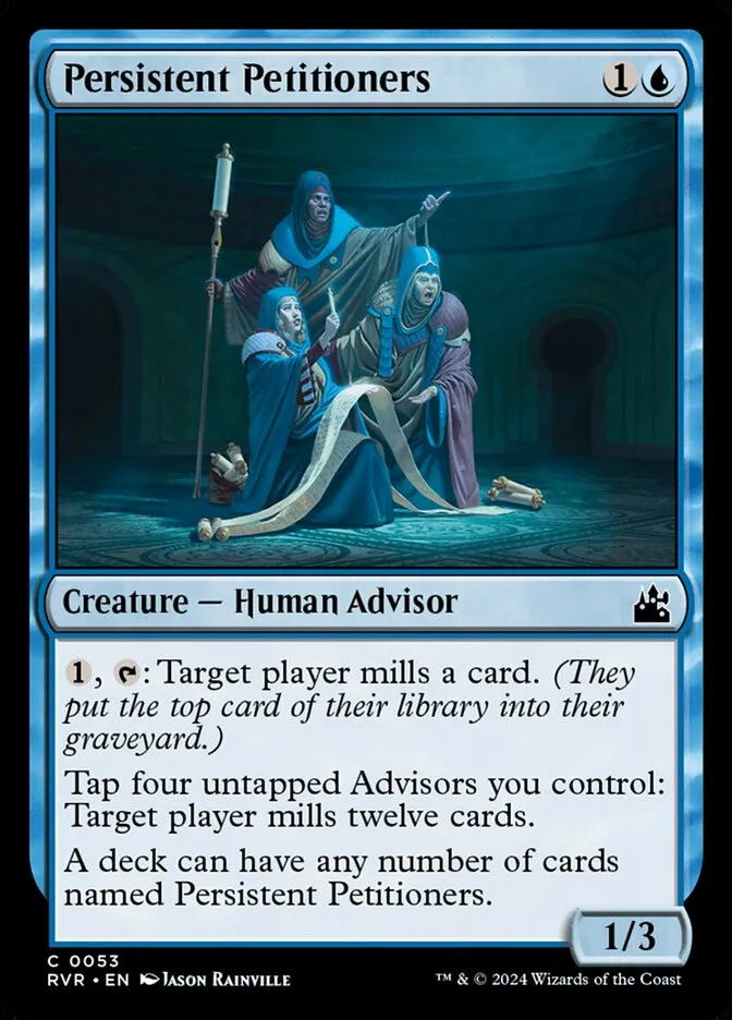 2024 Ravnica Remastered Persistent Petitioners common #53 common card image
