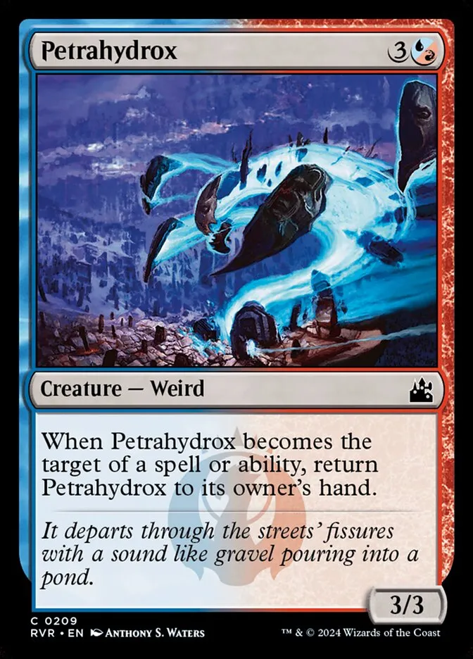 2024 Ravnica Remastered Petrahydrox #209 common card image
