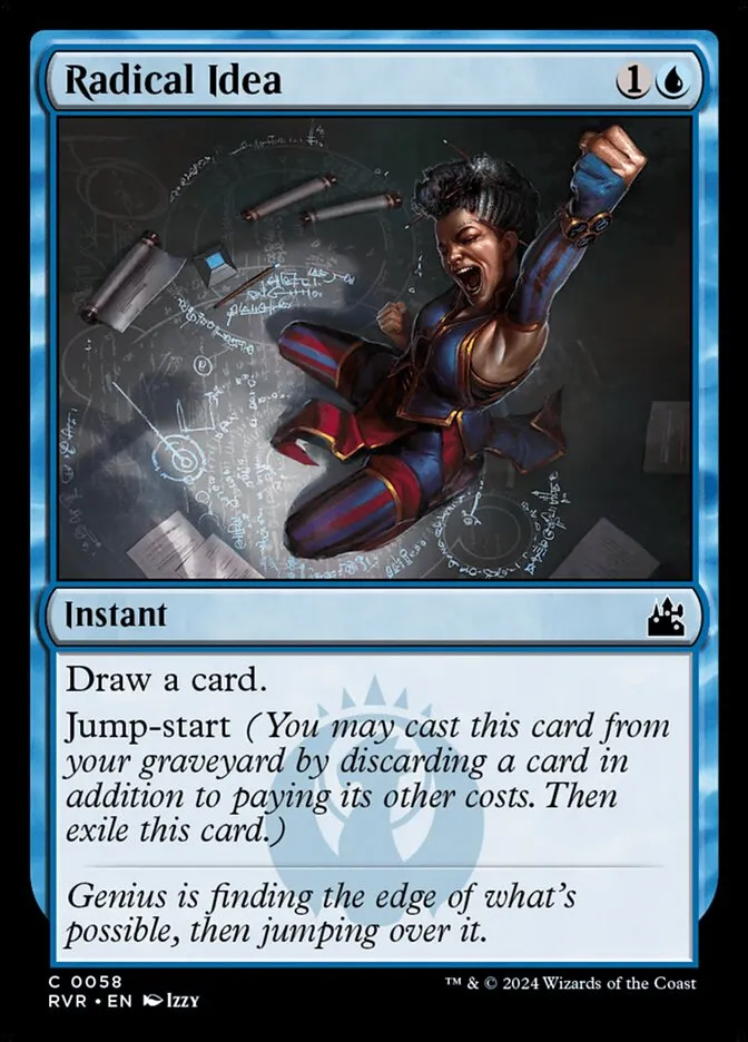 2024 Ravnica Remastered Radical Idea common #58 common card image