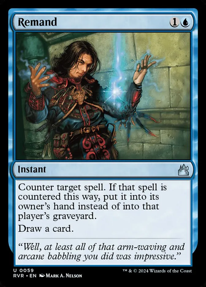 2024 Ravnica Remastered Remand uncommon #59 uncommon card image