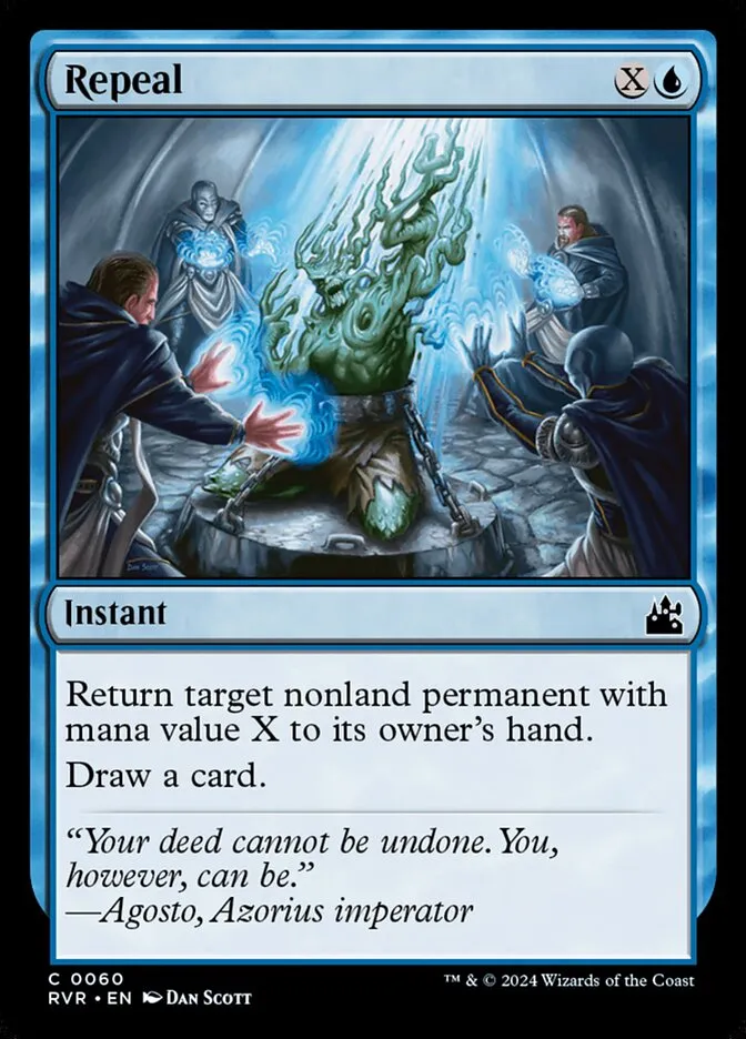 2024 Ravnica Remastered Repeal common #60 common card image