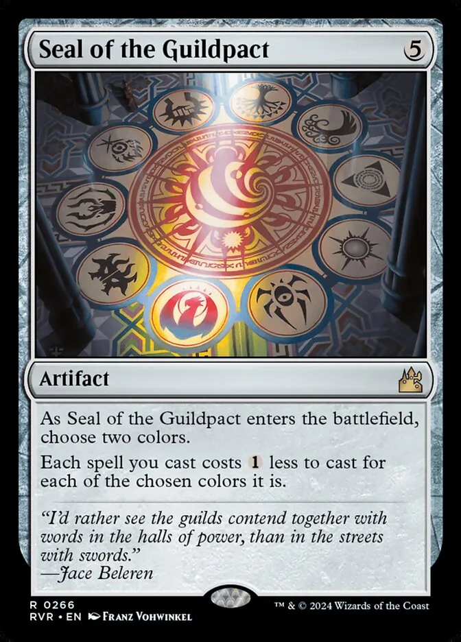 2024 Ravnica Remastered Seal of the Guildpact #266 rare card image