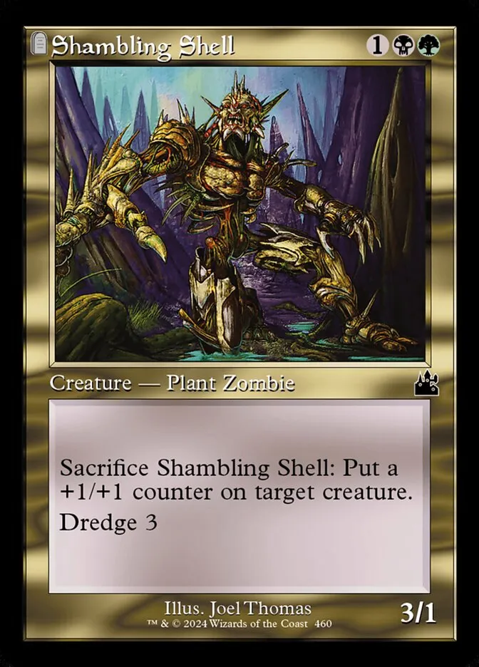 2024 Ravnica Remastered Shambling Shell #460 common card image