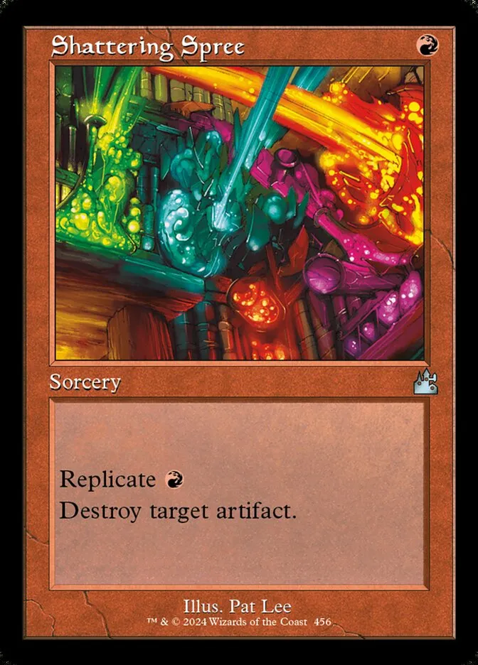 2024 Ravnica Remastered Shattering Spree #456 uncommon card image