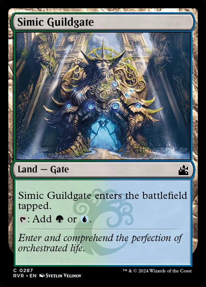 2024 Ravnica Remastered Simic Guildgate common #287 common card image