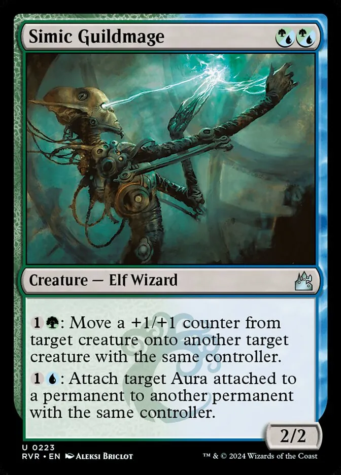 2024 Ravnica Remastered Simic Guildmage uncommon #223 uncommon card image