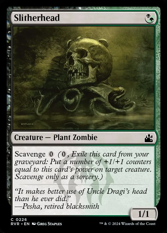 2024 Ravnica Remastered Slitherhead #226 common card image
