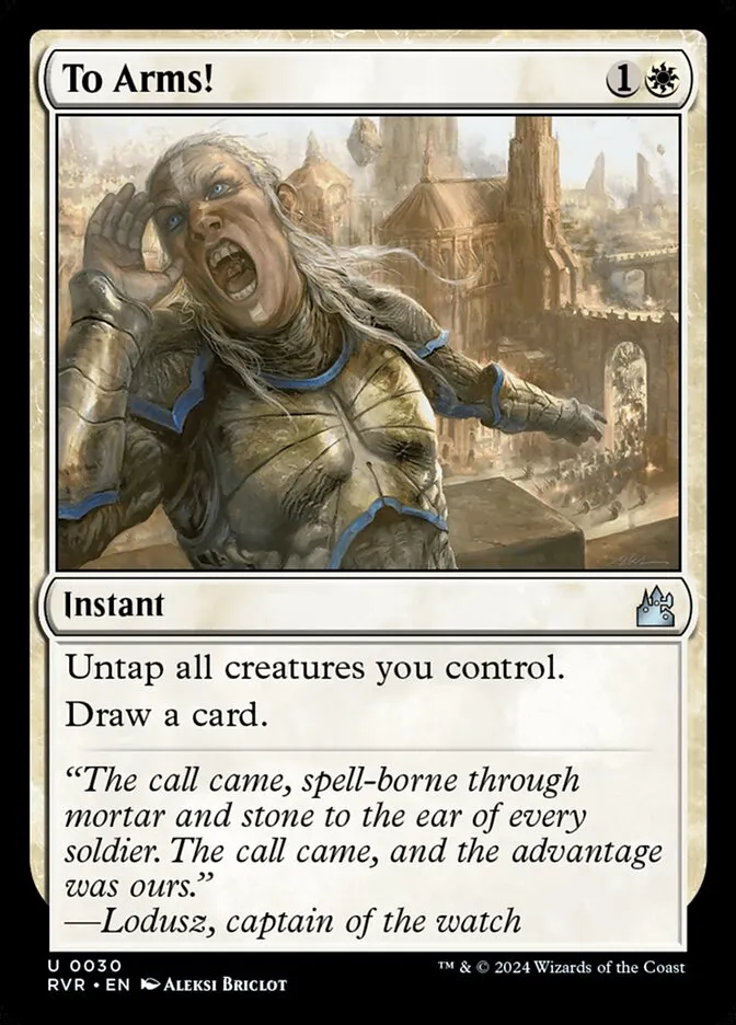 2024 Ravnica Remastered To Arms! uncommon #30 uncommon card image