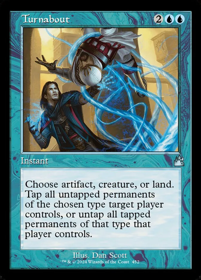 2024 Ravnica Remastered Turnabout #452 uncommon card image