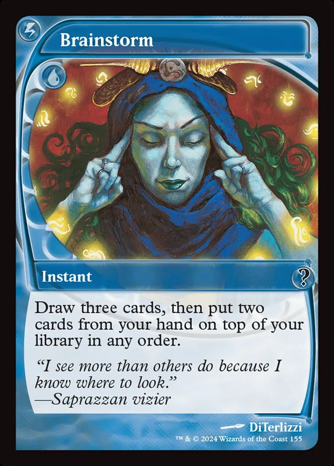 2024 Mystery Booster 2 Brainstorm common #155 unlisted card image