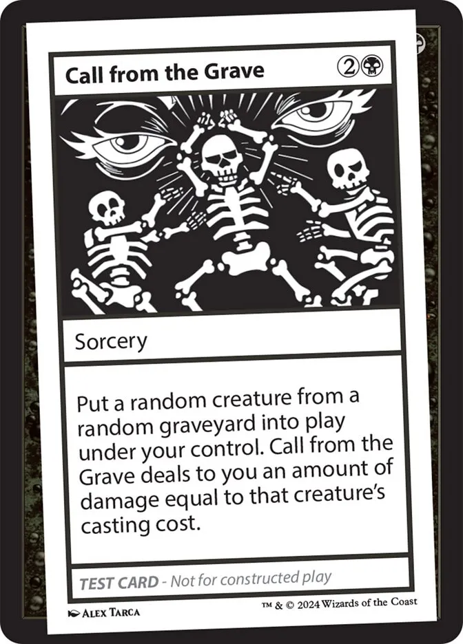 2024 Mystery Booster 2 Call from the Grave rare #541 unlisted card image
