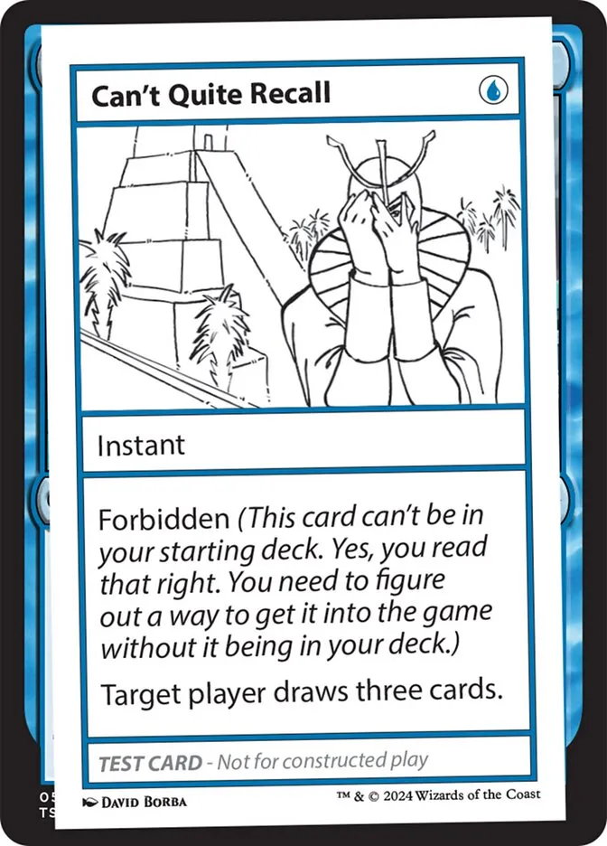 2024 Mystery Booster 2 Can't Quite Recall rare #527 unlisted card image