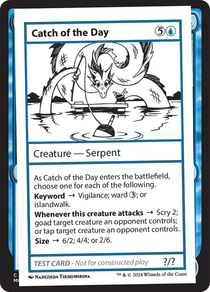2024 Mystery Booster 2 Catch of the Day rare #528 unlisted card image